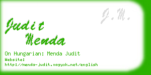 judit menda business card